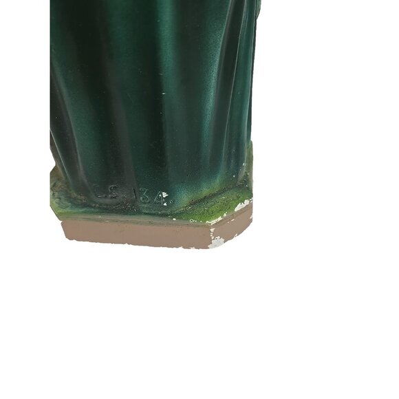 Vintage St Jude Statue 12in Chalkware Figurine Patron Saint Impossible Causes - Picture 7 of 12